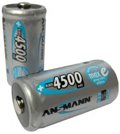 Ansmann 6 Stk. 1,2 V NiMH Batterier 4500 MAh
