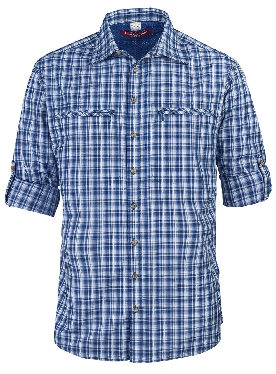 Tom Collins Langærmet Funktionsskjorte Til Herrer 1 Tom Collins Langærmet Funktionsskjorte Til Herrer