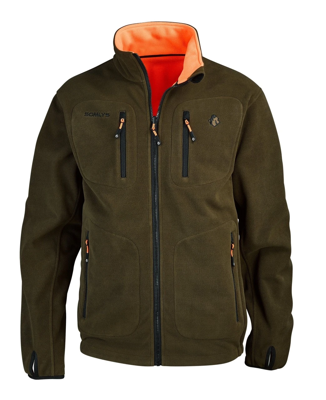 Somlys Vendbare Vind-blokkerjakke Til Herrer, Polar Wildboar 1 Somlys Vendbare Vind-blokkerjakke Til Herrer, Polar Wildboar