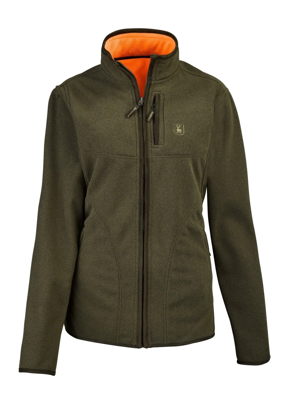 Deerhunter Vendbar Fleecejakke Til Damer, Lady Pam 2 Deerhunter Vendbar Fleecejakke Til Damer, Lady Pam - Billede 2