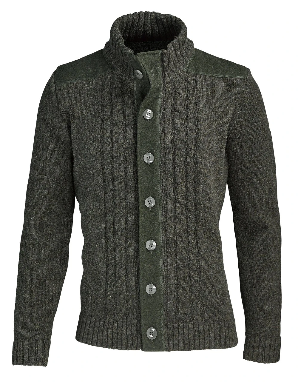 Jagdhund-strikjakke Ternberg Loden 1 Jagdhund-strikjakke Ternberg Loden