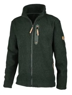 Hubertus Funktions-strikfleecejakke Til Mænd