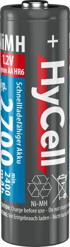 Andere NiMH-batterier Mignon AA 2700 MAh I Blisterpakke Med 4 Stk. 7 Andere NiMH-batterier Mignon AA 2700 MAh I Blisterpakke Med 4 Stk. -Hubertus Butik 94 569 4 j22 1280x1280