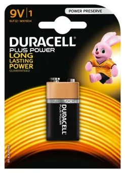 Duracell Batterier 6LF22/MN1604 (batteriblok) 9 V, IEC